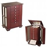 Washington Jewelry Box (Cherry Finish) (11.5"H x 7.5"W x 15"D)