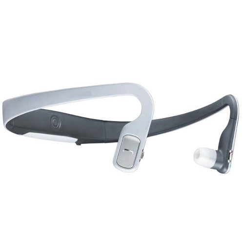 Fiercehorn Sport Wireless Bluetooth Stereo Headset Telephone Call Handfree White 