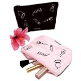Review FIND ME A GIFT  / Make Up Bag - Black Satin