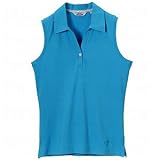 Callaway Ladies Sleeveless Stretch Pique Polos
