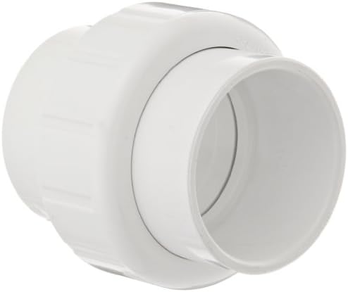 Spears 497 Series PVC Pipe Fitting, Union with EPDM O-Ring, Schedule 40, 1-1/4" Socket