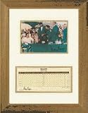 Billy Casper Autographed Scorecard Series Framed 8 X 10 Photograph from Pro Tour Memorabilia