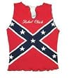 REBEL CHICK RUFFLE TOP - REBEL GIRL SHIRTS - BEST PRICE ON THE NET! - REBEL SHIRTS FOR GIRLS