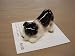 Hagen Renaker Border Collie Puppy Figurine