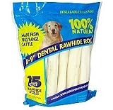 8-9" Dental Rawhide Rolls, 15-count