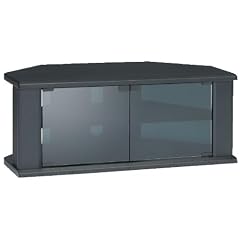 ELECOM TVスタンド WAGシリーズ W800 コーナー設置タイプ(ブラック) PDR-WAG850BK