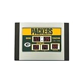 Green Bay Packers Scoreboard Desk Clock 6.5'x9' Scoreboard Desk Clock- Green Bay Packers - NFL Football Fan Shop Sports Team Merchandise