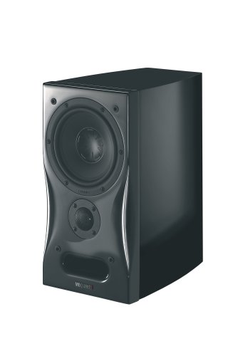 MB Quart Alexxa B-One 2-Way 130W Bookshelf Speaker, Piano Black