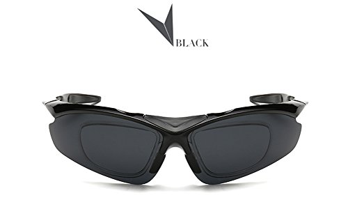 Ginasy Polarized Sports Sunglasses Wear Over Prescription Glasses-Large Slim- Polarized Sale