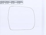 K Source 90184 Toyota Highlander Passenger Side Replacement Mirror Glass