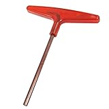 uxcell Tハンドル六角レンチ 8mm六角レンチ 長いアーム設計 プラスチック 金属