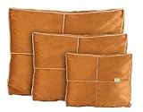 Camel Shaggy Suede Bed - Medium