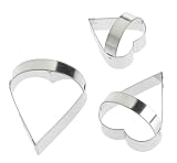 Harold's Kitchen Heart Cutters, Set of 3