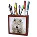 Kike Calvo Animals - Canadian Eskimo Dog Hudson Bay Churchill Northern Canada - Tile Pen Holders-5 inch tile pen holder