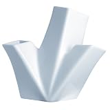 Alessi Trinava Flower Vase, White, HR09 W