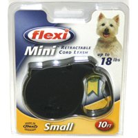 Flexi Usa Classic Cord-Style Leash for Dogs up to 18lb black