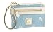 Dooney & Bourke 'Signature' Multifunction Zip Wallet - Sky Blue