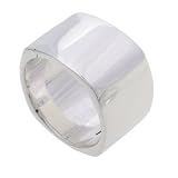 SilverBin Sterling Silver High Polish Squared Egde Chunky Band Ring