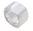 SilverBin Sterling Silver High Polish Squared Egde Chunky Band Ring