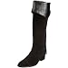 Moda in Pelle Stuee 12001, Damen Overknee Stiefel, schwarz, 38 EU / 5 UK