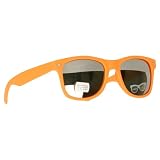 Bright Colored Frames and Mirrored Lens Retro Sunglasses 3 Pack - 7456