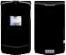 Solid State Black Protective Skin Decal Faceplate for Motorola RAZR V3xx Cell Phone