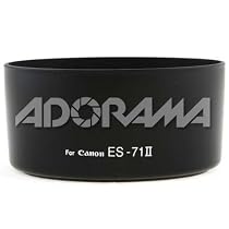 Adorama Dedicated Lens Hood for Canon EF 50mm f/1.4 (ES-71-II)
