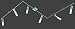Trio 8700061-07 Energiespar-Schiene, Glas opal matt