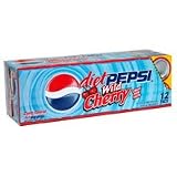 Diet Wild Cherry Pepsi 12 Pack 12 Ounce Cans