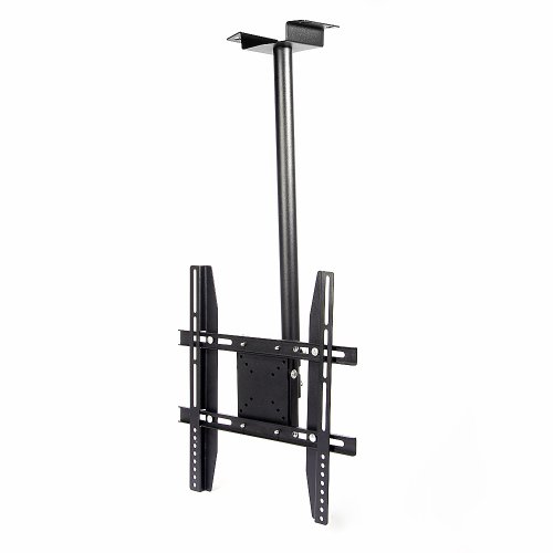 Lumsing Black Tilt & Swivel LCD LED Plasma Flat Panel TV Monitor Ceiling Wall Mount Bracket (14-40 inches TV Display)