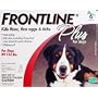 Merial Frontline Plus Flea and Tick Control for 89-to-132-Pound Dogs and Puppies, 6 Doses