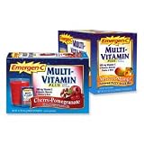 Alacer Corp. Products Adult Multivitamin, Vitamin C/B, 30/BX, Apricot Mango Sold as 1 BX Emergen C Multi Vitamin Plus packets contain a specially formulated powder. Naturally sweetened and flavored vitamin drink mix provides a unique blend of vitamins, antioxidants and minerals. Simply pour the powder into a 4 to 6 oz. container of water for a fizzy flavored drink. Noncaffeinated powder contains 500 mg Vitamin C to boost your immune system, Alacer Corp. Products - Adult Multivitamin, Vitamin C/B, 30/BX, Apricot Mango - Sold as 1 BX - Emergen-C Multi-Vitamin Plus packets contain a specially formulated powder. Naturally sweetened and flavored vitamin drink mix provides a unique blend of vitamins, antioxidants and minerals. Simply pour the powder into a 4 to 6 oz. container of water for a fizzy flavored drink. Noncaffeinated powder contains 500 mg Vitamin C to boost your immune system,