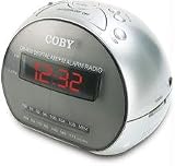 COBY CR-A56 Digital Alarm Clock Radio