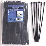 Mintcraft 8 Cable Tie 40Lb Black 100Pc CV200SW-100