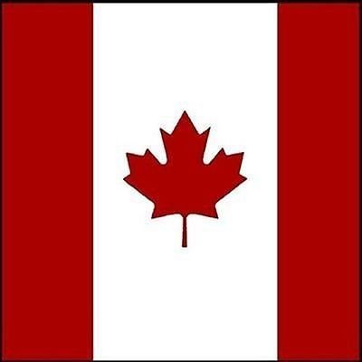 CANADA FLAG Canadian BANDANNA 100% Cotton High Thread Count 68x68 22x22 BAN-0111