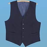 Wrinkle \ Stain Resistant 6 Button Performance Suit Vest