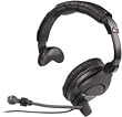 Sennheiser HMD281-XQ Professional Single Sided Headset for Wired Intercoms with Supercardioid Boom Microphone