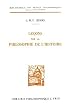 Le�ons sur la philosophie de l'histoire, 1987