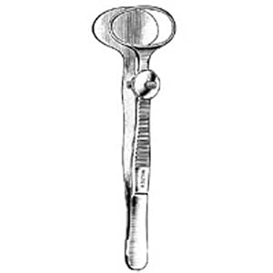 Miltex Desmarres Chalazion Forceps 3-1 2 (8.9 Cm) Inside Ring 11 X 17mm by MILTEX