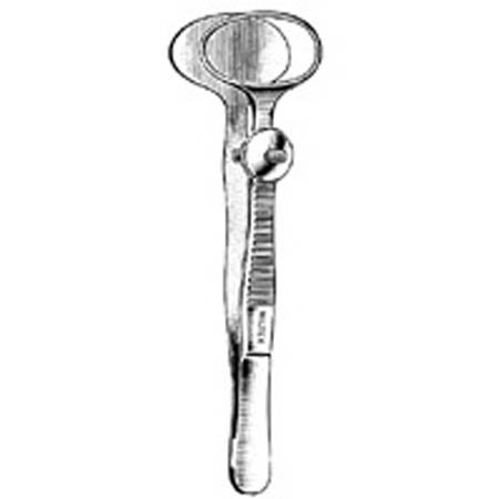 Miltex Desmarres Chalazion Forceps 3-1/2" (8.9 Cm) Inside Ring 11 X 17mm - 18-1200