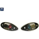 T&H Marine Shark Eye LED Navigation Light Set