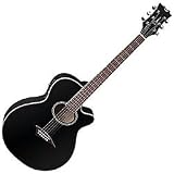 Dean Performer Mini Jumbo Acoustic/Electric Cutaway Guitar w/Tuner Pre Amp Trans Red