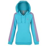 adidas 3 Stripe Hoody Ladies
