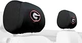 NCAA Georgia Bulldogs Headrest Covers, Set of 2