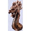 Oriental Fire Dragon Wall Sculpture
