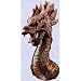 Oriental Fire Dragon Wall Sculpture