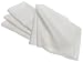 DII Restaurant Quality Set of 4 Napkins, White