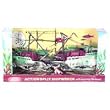 Action Air&reg; Split Shipwreck Live-Action Aerating Aquarium Ornament
