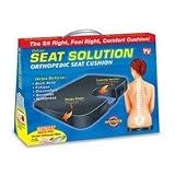 AS SEEN ON TV SESMC6 Seat Solution Orthopedic Seat Cushion