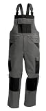 Cordura 455-0 Latzhose safety & more grau 54